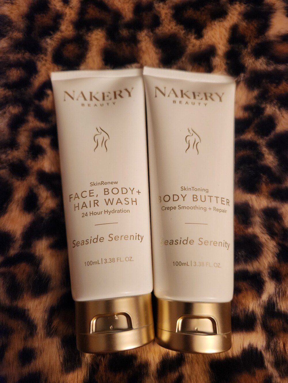 Nakery Seaside Serenity Body Butter And Wash Set Of 2 NEW